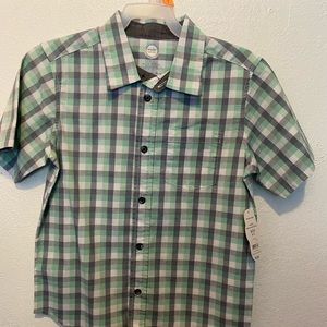New woven shirt for boys size small 6/7